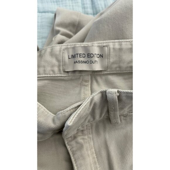 MASSIMO DUTTI LIMITED EDITION TWISTED LEG WIDE LEG DENIM JEANS 4 - Picture 7 of 8